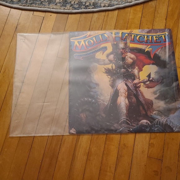 Molly Hatchet Flirtin With Disater vintage vinyl record pristine condition - Picture 9 of 9